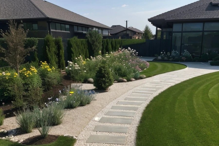 Gartengestaltung in Minden – Pflaster, Terrasse und Bepflanzung
